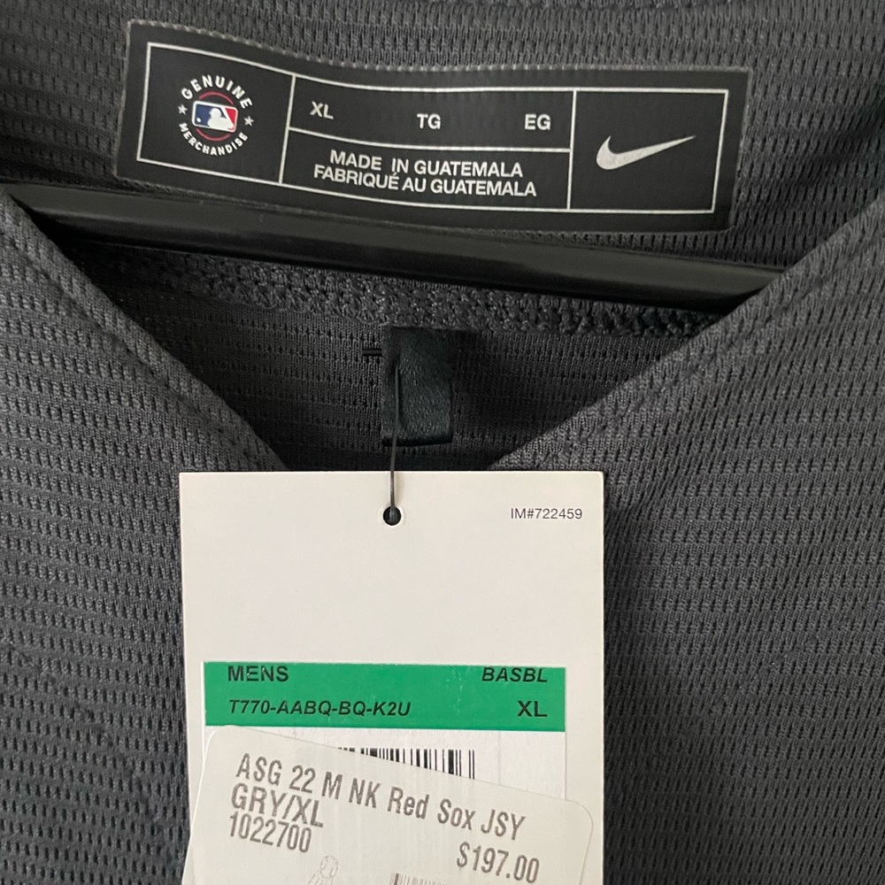 Nike 2022 Boston Red Sox All Star Game Baseball Jersey new with tags